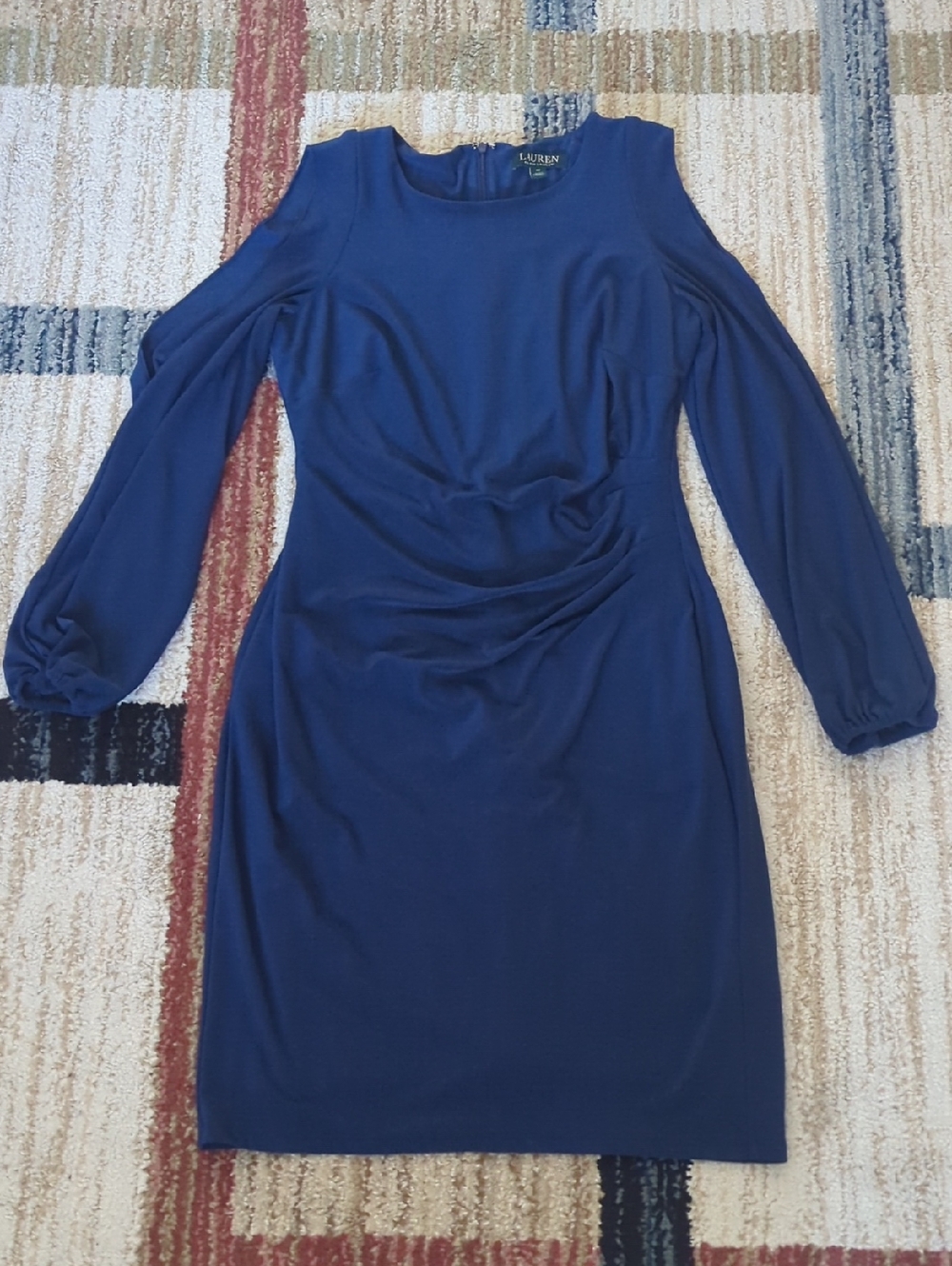 Lauren Ralph Lauren Cold-Shoulder Dress